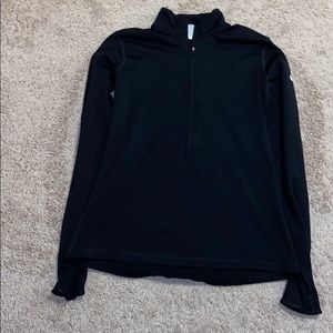 2/$30 NIKE dri-fit large black, half zip up